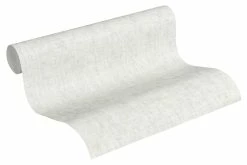 Tapete Vlies Einfarbig Meliert Grau 37334-1