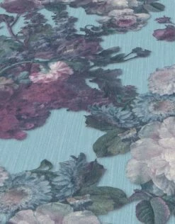 Tapete Vlies Elle Floral Rosen Blau Glitzer 10153-18 -Orex Verkäufe Tapete Vlies Elle Floral Rosen blau Glitzer 10153 18 63207006 3