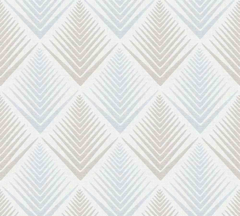 Tapete Vlies Ethno Weiß Hellblau Glitzer Livingwalls 35606-2 3 Tapete Vlies Ethno Weiß Hellblau Glitzer Livingwalls 35606-2