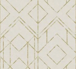 Tapete Vlies Grafik-Muster Beige Gold Metallic 37869-3