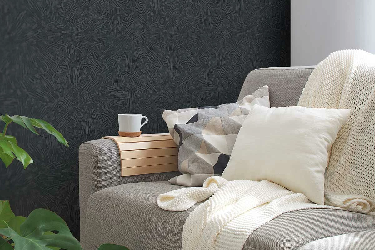 Tapete Vlies Grafisch 3D Dunkelgrau Glanz 38203-5 6 Tapete Vlies Grafisch 3D Dunkelgrau Glanz 38203-5 – Bild 4