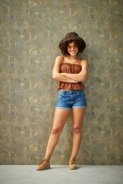 Tapete Vlies Grafisch Kreise Gold Metallic 37900-3 -Orex Verkäufe Tapete Vlies Grafisch Kreise gold Metallic 37900 3 63206733 1