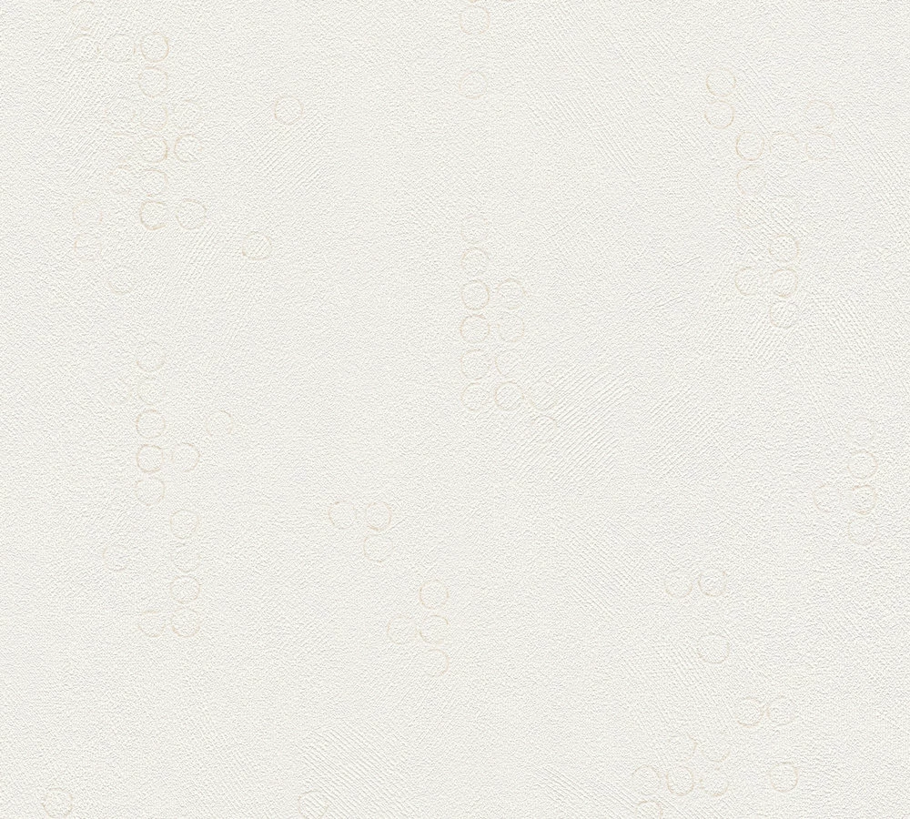 Tapete Vlies Grafisch Punkte Weiß Gold 37763-2 5 Tapete Vlies Grafisch Punkte Weiß Gold 37763-2 – Bild 3