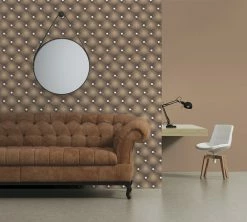 Tapete Vlies Leder Optik 3D Dunkelbraun Glanz 34144-2 -Orex Verkäufe Tapete Vlies Leder Optik 3D dunkebraun Glanz Hermi