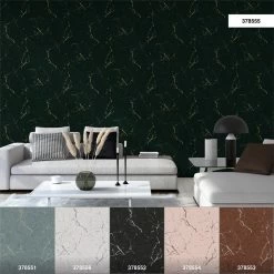 Tapete Vlies Marmor Design Dunkelgrün Gold Glanz 37855-5 -Orex Verkäufe Tapete Vlies Marmor Design dunkelgruen gold Glanz 37855 5 63206672