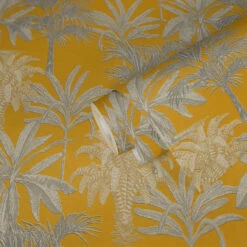 Tapete Vlies Michalsky Floral Palmen Gelb Grau 37983-3 -Orex Verkäufe Tapete Vlies Michalsky Floral Palmen gelb grau 37983 3 63208869 1