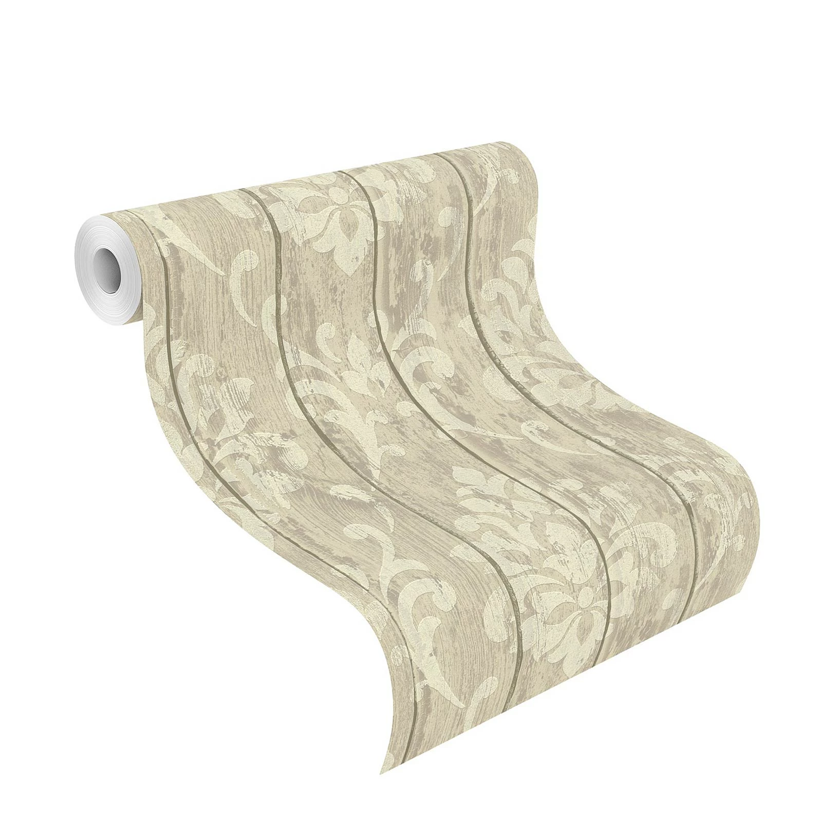 Tapete Vlies Ornament Holz Glitzer Beige Rasch 625943 4 Tapete Vlies Ornament Holz Glitzer Beige Rasch 625943 – Bild 2