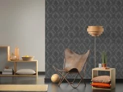 Tapete Vlies Barock Vintage Anthrazit AS Creation 33607-8 5 Tapete Vlies Barock Vintage Anthrazit AS Creation 33607-8 -Orex Verkäufe Tapete Vlies Ornamente anthrazit AS Creation 336 1
