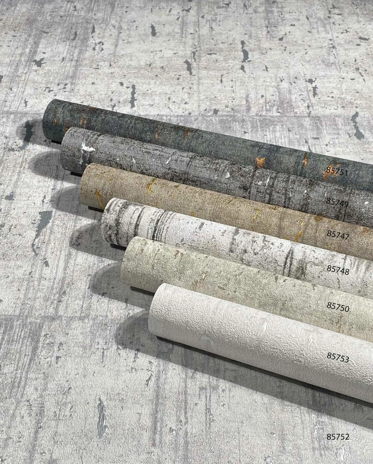 Tapete Vlies Patina Kork Greige Gold Metallic 85747 7 Tapete Vlies Patina Kork Greige Gold Metallic 85747 – Bild 5