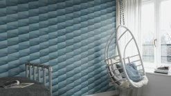 Tapete Vlies Rasch 3D Dreiecke Dunkelblau Glanz 554656 -Orex Verkäufe Tapete Vlies Rasch 3D Dreiecke dunkelblau Glanz 554656 63211770 5