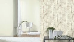 Tapete Vlies Rasch Einfarbig Struktur Grau-weiß 554410 -Orex Verkäufe Tapete Vlies Rasch Einfarbig Struktur grau weiss 554410 63211756 4