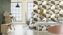 Tapete Vlies Rasch Leder-Kacheln Dunkelgrün Weiß 419245 9 Tapete Vlies Rasch Leder-Kacheln Dunkelgrün Weiß 419245 -Orex Verkäufe Tapete Vlies Rasch Leder Kacheln dunkelgruen weiss 419245 63207348 1