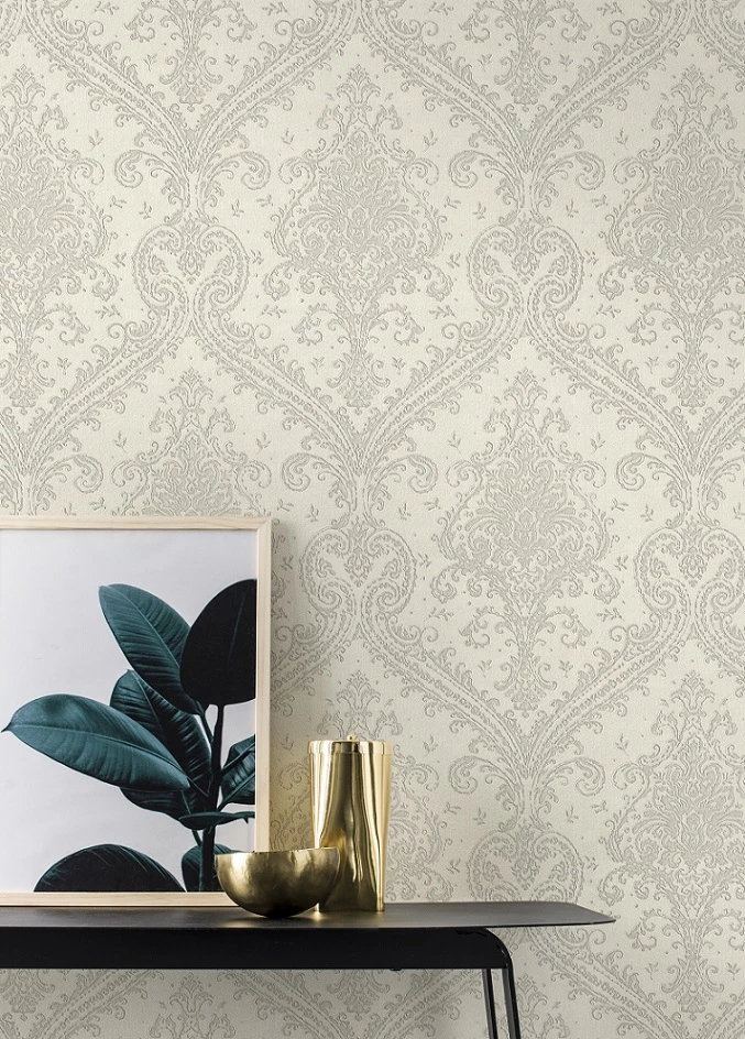Tapete Vlies Rasch Ornamente Creme-weiss Metallic 420517 6 Tapete Vlies Rasch Ornamente Creme-weiss Metallic 420517 – Bild 4
