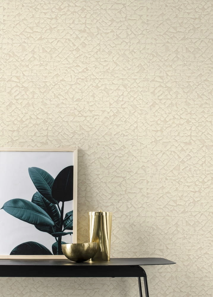 Tapete Vlies Rauten Grafisch Creme Rasch 704334 5 Tapete Vlies Rauten Grafisch Creme Rasch 704334 – Bild 3