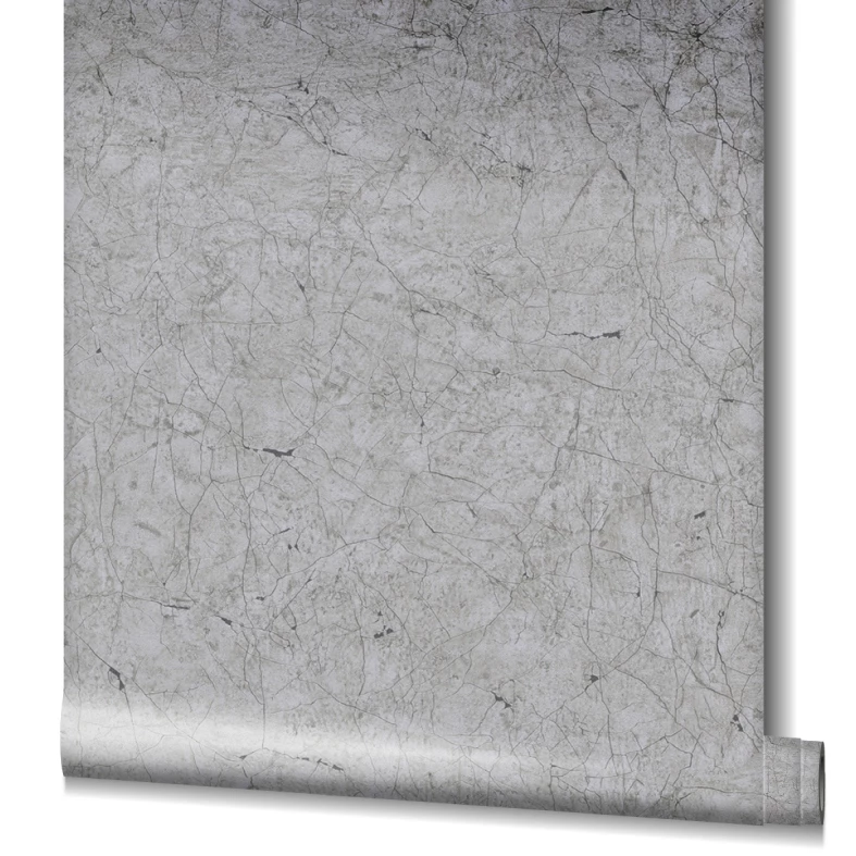 Tapete Vlies Risse Putz-Optik Grau Schwarz 32805 3 Tapete Vlies Risse Putz-Optik Grau Schwarz 32805