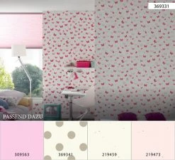 Tapete Vlies Schmetterlinge Weiss Rot Rosa Glanz 36933-1 -Orex Verkäufe Tapete Vlies Schmetterlinge weiss rot rosa Glanz 36933 1 63207733 2