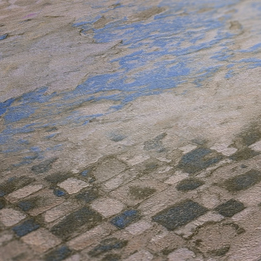 Tapete Vlies Spanische Fliesen Beige Blau Braun 37858-1 4 Tapete Vlies Spanische Fliesen Beige Blau Braun 37858-1 – Bild 2