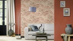 Tapete Vlies Stein-Optik Naturstein Taupe Rotbraun 939323 -Orex Verkäufe Tapete Vlies Stein Optik Naturstein taupe rotbraun