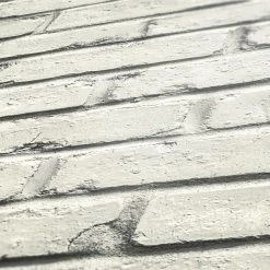 Tapete Vlies Stein-Wand Weiß Grau Attractive 35856-2 -Orex Verkäufe Tapete Vlies Stein Wand weiss grau Attractive 35856 2 63207727 2