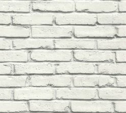Tapete Vlies Stein-Wand Weiß Grau Attractive 35856-2 -Orex Verkäufe Tapete Vlies Stein Wand weiss grau Attractive 35856 2 63207727 5