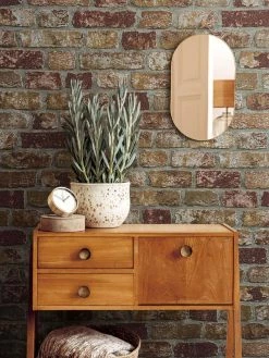 Tapete Vlies Steinmauer 3D Granulat Braun Brique 58409 -Orex Verkäufe Tapete Vlies Steinmauer 3D Granulat braun Brique 58409 192117