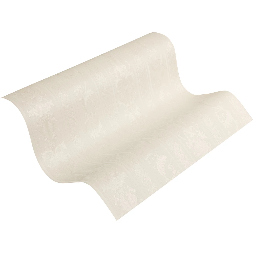 Tapete Vlies Streifen Weiß Silber Glanz Hermitage 33547-1 4 Tapete Vlies Streifen Weiß Silber Glanz Hermitage 33547-1 – Bild 2