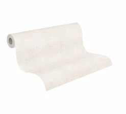 Tapete Vlies Streifen Striche Creme Metallic 38026-1