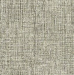 Tapete Vlies Textil-Design Creme Grau Artisan 124941