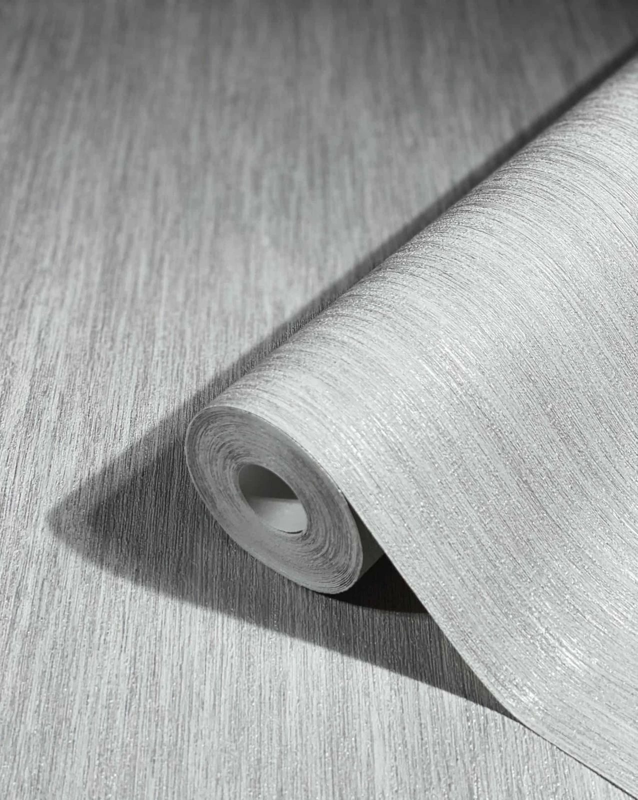 Tapete Vlies Uni Patina Hellgrau Silber Metallic 85757 4 Tapete Vlies Uni Patina Hellgrau Silber Metallic 85757 – Bild 2