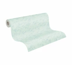 Tapete Vlies Uni Putz-Optik Hellgrün Attractive 37835-4