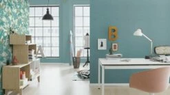 Tapete Vlies Uni Textilstruktur Türkis Rasch 700473 -Orex Verkäufe Tapete Vlies Uni Textilstruktur tuerkis Rasch 700473 63208704