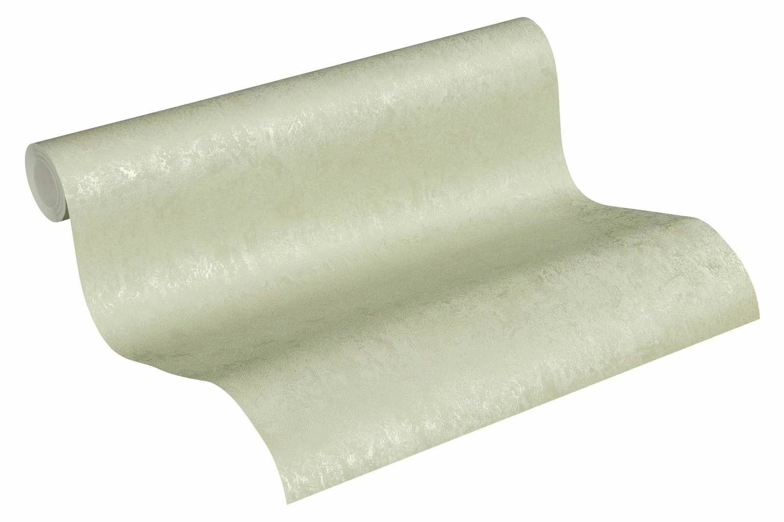 Tapete Vlies Einfarbig Meliert Grün Glanz 37228-2 3 Tapete Vlies Einfarbig Meliert Grün Glanz 37228-2