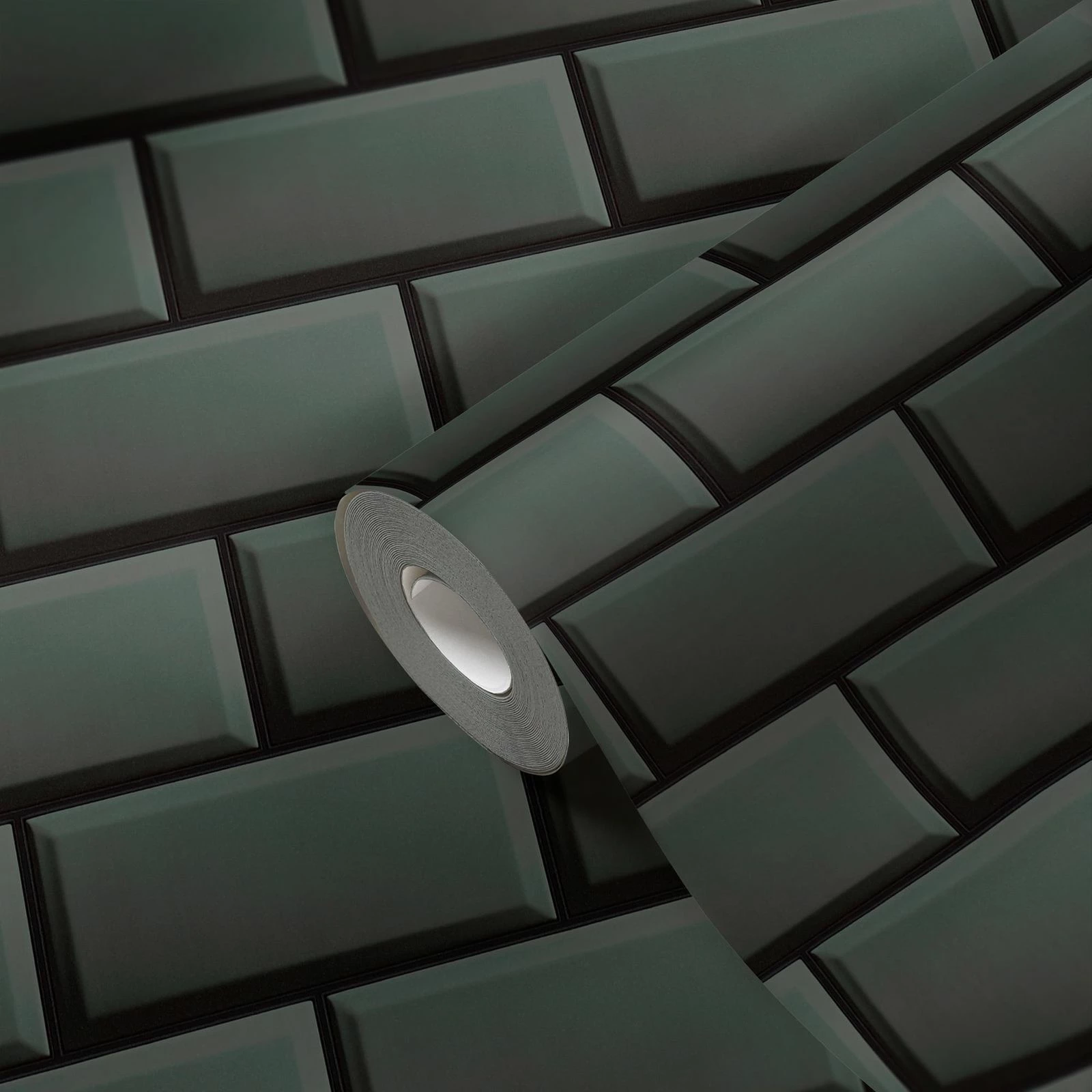 Tapete Vlies Stein-Mauer Dunkelgrau Glanz 38357-1 6 Tapete Vlies Stein-Mauer Dunkelgrau Glanz 38357-1 – Bild 4