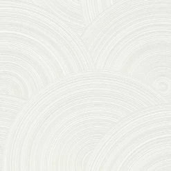 Tapete Vlies 3D Wellen Weiß Silber 38696-1