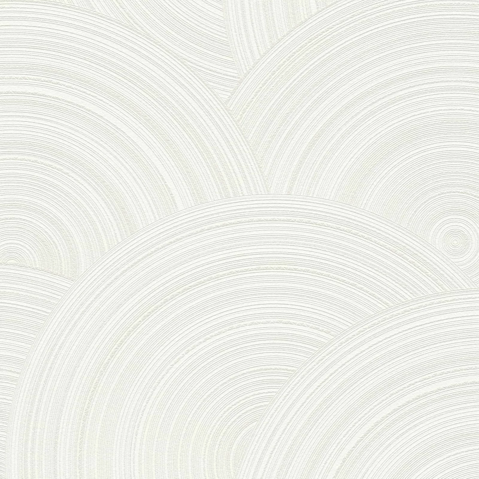 Tapete Vlies 3D Wellen Weiß Silber 38696-1 3 Tapete Vlies 3D Wellen Weiß Silber 38696-1