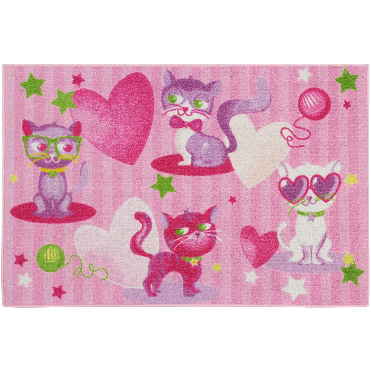 Kinderteppich Fashion Cats Spielteppich 80x120 Cm Pink Rosa 3 Kinderteppich Fashion Cats Spielteppich 80x120 Cm Pink Rosa