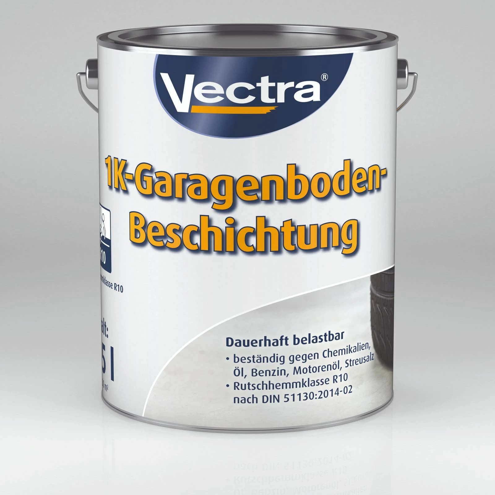 Vectra Garagenbodenfarbe Grau Seidenmatt 5l 3 Vectra Garagenbodenfarbe Grau Seidenmatt 5l