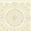 Versace Home Tapete Kacheln Creme Beige Metallic 370551