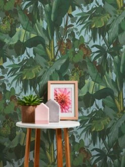 Vinyltapete 95898-1 Cartoon Blätter Wald Grün Blau Braun -Orex Verkäufe Vinyltapete 95898 1 Cartoon Blaetter Wald gruen blau braun 146152 1