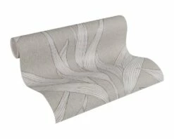 Vlies Tapete Blätter Dunkelgrau Hygge Livingwalls 36123-1 -Orex Verkäufe Vlies Tapete Blaetter Natur dunkelgrau Hygge livin 1