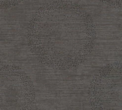 Vlies Tapete Meliert Kreise Dunkelbraun Livingwalls 36005-2