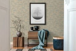 Vliestapete 38741-1 AS Creation Beige Blau Baum Pinien -Orex Verkäufe Vliestapete Baeume Beige Blau Nara 38741 1 AS Creation 63214151 4