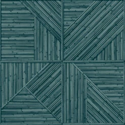 Vliestapete Bambus Optik Petrol JF2402 Grandeco