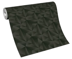Vliestapete Dreiecke 3D Erismann 10106-15 Anthrazit -Orex Verkäufe Vliestapete Dreieck 3 D Erismann beige gold schwarz 63213837 1
