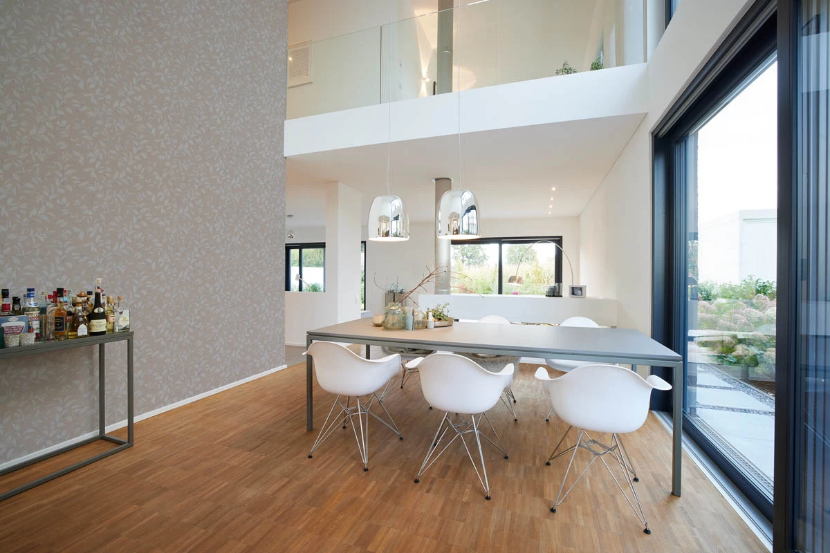 Vliestapete Blätter Illustration Braun Grau 38962-6 8 Vliestapete Blätter Illustration Braun Grau 38962-6 – Bild 6