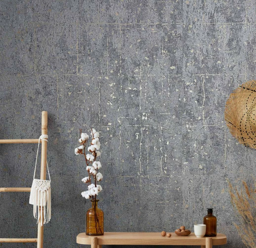 Vliestapete Ivy Betonoptik Anthrazit 82302 Novamur 5 Vliestapete Ivy Betonoptik Anthrazit 82302 Novamur – Bild 3