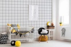 Vliestapete Kinder Kariert Beige Grau Weiß 38122-1 -Orex Verkäufe Vliestapete Kinder Kariert beige grau weiss 38122 1 63208435 1