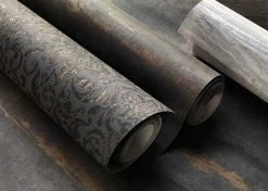 Vliestapete Ornament Anthrazit Kupfer Metallic 296166 -Orex Verkäufe Vliestapete Ornament anthrazit kupfer Metallic 296166 193428 2