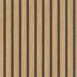Rasch Vliestapete 499322 Paneele Holz Braun Schwarz