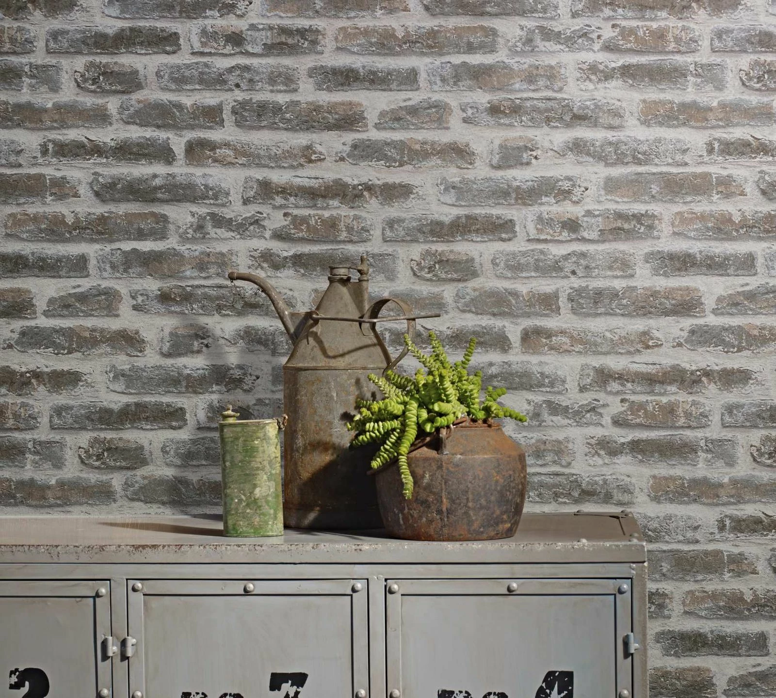 Vliestapete Industrial Steinoptik Beige Braun Grau 82377 3 Vliestapete Industrial Steinoptik Beige Braun Grau 82377